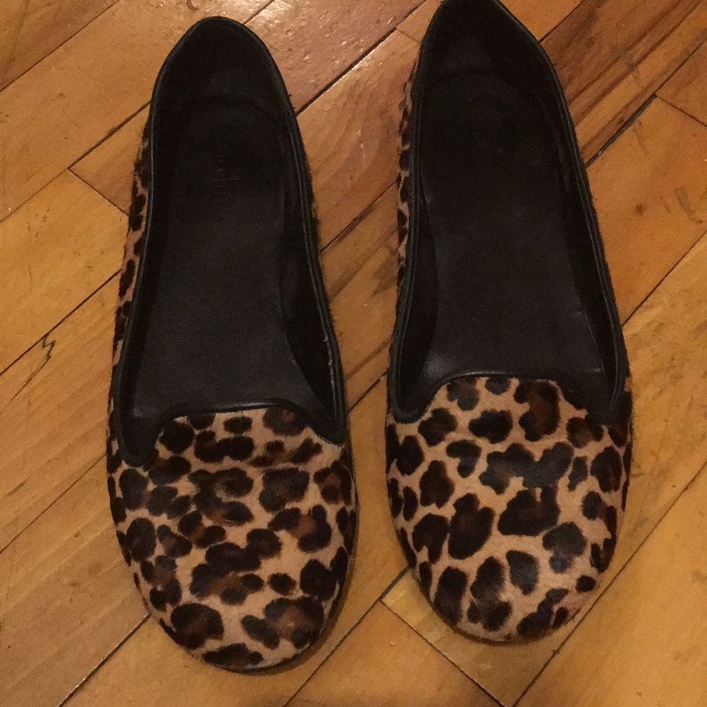 Cole Haan Leopard Loafers